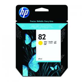 HP 82 Yellow Inkjet Cartridge (High Yield 69ml) C4913A HPC4913A