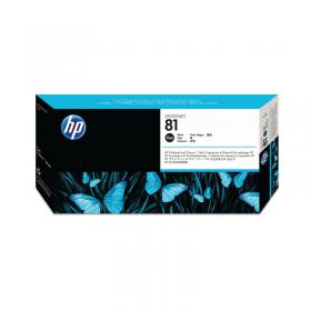 HP 81 DesignJet Dye Print Head and Cleaner Black C4950A HPC4950A