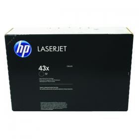 HP 43X LaserJet Toner Cartridge High Yield Black C8543X HPC8543X