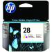 HP 28 Cyan/Magenta/Yellow Inkjet Cartridge C8728AE