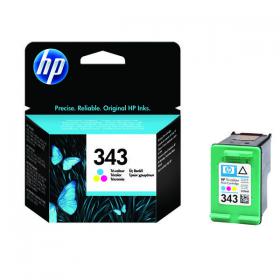 HP 343 Ink Cartridge Tri-color CMY C8766EE HPC8766EE