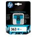 HP 363 Cyan Inkjet Cartridge (Standard Yield 400 Page Capacity) C8771EE