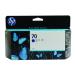 HP 70 Blue Inkjet Cartridge (Standard Yield, 130ml, 1,650 Page Capacity) C9458A