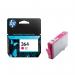 This photograph shows a group of HP 364 Original Ink Cartridges in the color magenta. Each cartridge holds 3 milliliters of ink and is labeled with the code CB319EE. The packaging is branded with the HP logo.