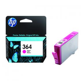 HP 364 Inkjet Cartridge 3ml Magenta CB319EE HPCB319EE