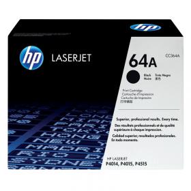 HP 64A Original LaserJet Toner Cartridge Black CC364A HPCC364A