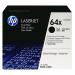 HP 64X Black High Yield Laserjet Toner Cartridge (Pack of 2) CC364XD