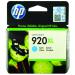 HP 920XL High Yield Cyan Ink Cartridge CD972AE