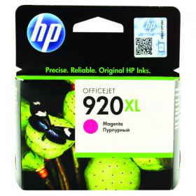 HP 920XL OfficeJet Inkjet Cartridge High Yield Magenta CD973AE HPCD973AE