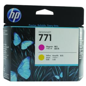 HP 771 DesignJet Printhead Magenta and Yellow CE018A HPCE018A