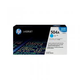 HP 504A Original LaserJet Toner Cartridge Cyan CE251A HPCE251A