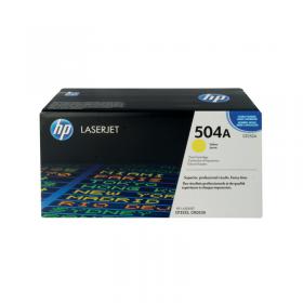 HP 504A Laserjet Toner Cartridge Yellow CE252A HPCE252A