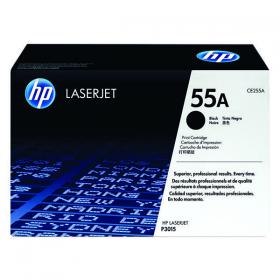 HP 55A Laserjet Toner Cartridge Black CE255A HPCE255A