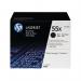 HP 55X Original LaserJet Toner Cartridge High Yield Black 2-pack CE255XD HPCE255XD