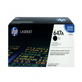 HP 647A Original LaserJet Toner Cartridge Black CE260A HPCE260A