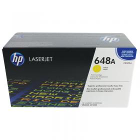 HP 648A Original LaserJet Toner Cartridge Yellow CE262A HPCE262A