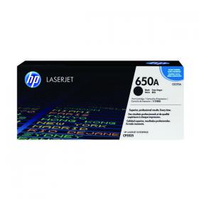 HP 650A Laserjet Toner Cartridge Black CE270A HPCE270A