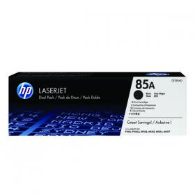 HP 85 Black Laserjet Toner Cartridge (Pack of 2) CE285AD HPCE285AD