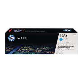 HP 128A LaserJet Toner Cartridge Cyan CE321A HPCE321A