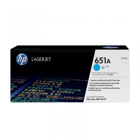 HP 651A Original LaserJet Toner Cartridge Cyan CE341A HPCE341A