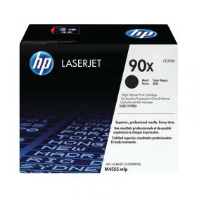 HP 90X Original LaserJet Toner Cartridge High Yield Black CE390X HPCE390X