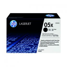 HP 05X LaserJet Toner Cartridge High Yield Black CE505X HPCE505X
