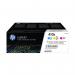 HP 410X Original LaserJet Toner Cartridge High Yield CMY 3-pack CF252XM HPCF252XM
