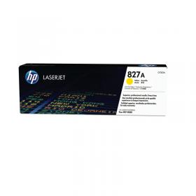 HP 827A Original LaserJet Toner Cartridge Yellow CF302A HPCF302A