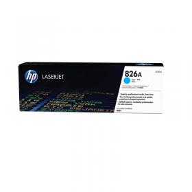 HP 826A Original LaserJet Toner Cartridge Cyan CF311A HPCF311A