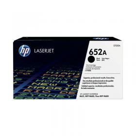 HP 652A Black LaserJet Toner Cartridge CF320A HPCF320A