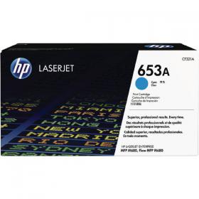 HP 653A LaserJet Toner Cartridge Cyan CF321A HPCF321A