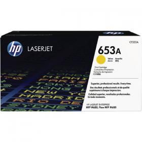 HP 653A LaserJet Toner Cartridge Yellow CF322A HPCF322A