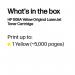 HP 508A Original LaserJet Toner Cartridge Yellow CF362A HPCF362A
