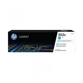 HP 203X Original Cyan LaserJet Toner Cartridge CF541X HPCF541X