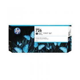 HP 726 DesignJet Ink Cartridge 300-ml Matte Black CH575A HPCH575A