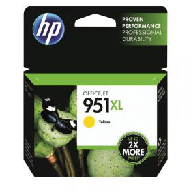 HP 951XL OfficeJet Inkjet Cartridge High Yield Yellow CN048AE HPCN048AE