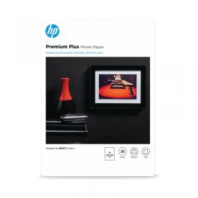 HP Premium Plus Semi-Gloss Photo Paper A4 (Pack of 20) CR673A HPCR673A