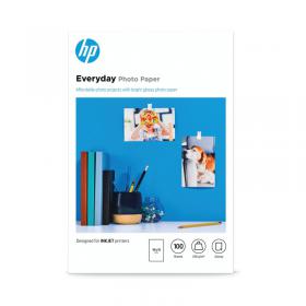 HP Everyday Glossy Photo Paper 10 x 15cm (Pack of 100) CR757A HPCR757A