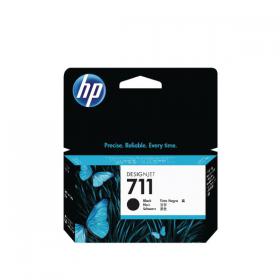 HP 711 DesignJet Ink Cartridge Black CZ129A HPCZ129A