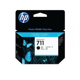 HP 711 DesignJet Ink Cartridge 80-ml Black CZ133A HPCZ133A