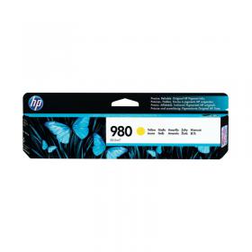 HP 980 Ink Cartridge Yellow D8J09A HPD8J09A