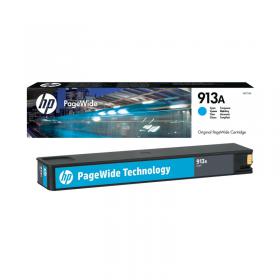 HP 913A Cyan PageWide Inkjet Cartridge F6T77AE HPF6T77AE