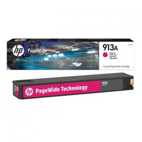 HP 913A Magenta PageWide Inkjet Cartridge (3000 page capacity) F6T78AE HPF6T78AE