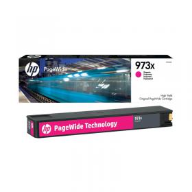 HP 973X Magenta PageWide High Yield Inkjet Cartridge F6T82AE HPF6T82AE