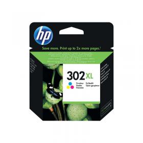 HP 302XL Ink Cartridge Tri-Colour Cyan/Magenta/Yellow F6U67AE HPF6U67AE