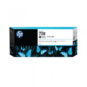 HP 728 DesignJet Ink Cartridge 300-ml Matte Black F9J68A HPF9J68A