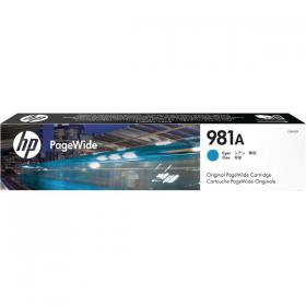 HP 981A PageWide Ink Cyan Cartridge J3M68A HPJ3M68A