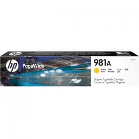 HP 981A PageWide Ink Yellow Cartridge J3M70A HPJ3M70A