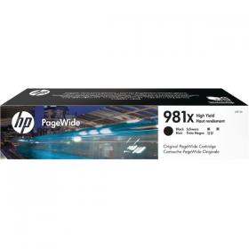 HP 981X PageWide HY Black Ink Cartridge L0R12A HPL0R12A