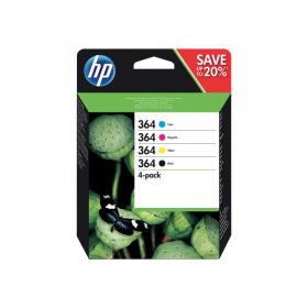 HP 364 Inkjet Cartridges Multipack CMYK N9J73AE HPN9J73AE